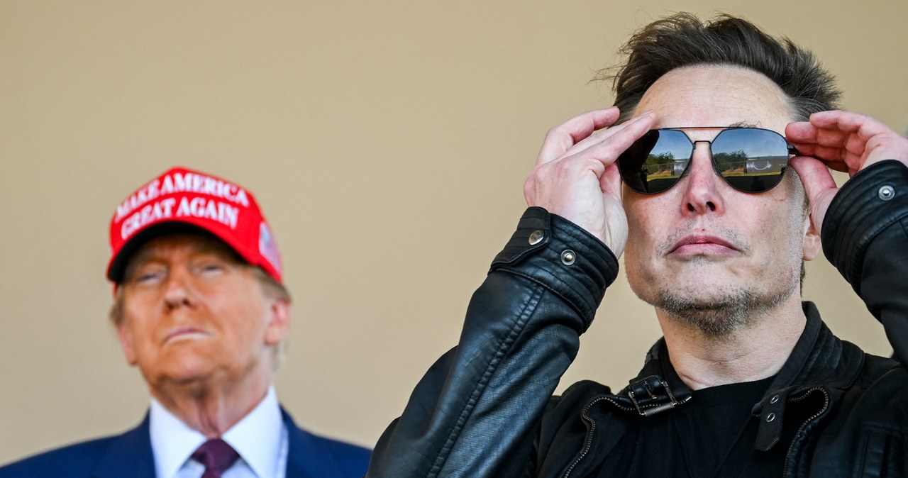 Elon Musk i Donald Trump w otwartym sporze o podatki i elektromobilność /Brandon Bell / GETTY IMAGES NORTH AMERICA / Getty Images via AFP /AFP