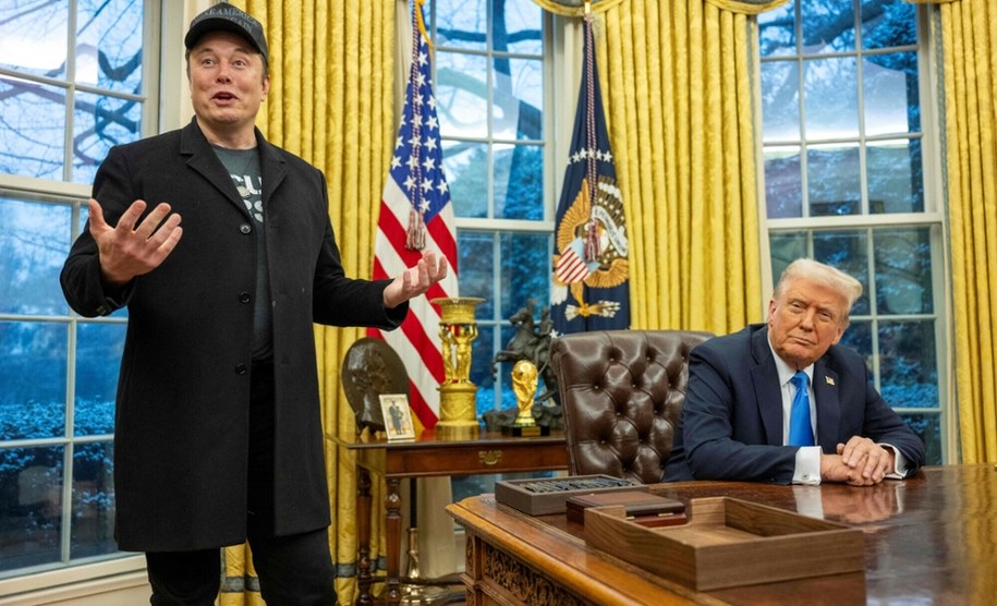 Elon Musk i Donald Trump /JIM WATSON/AFP /East News
