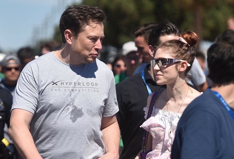 Elon Musk i Grimes /AFP / East News /East News