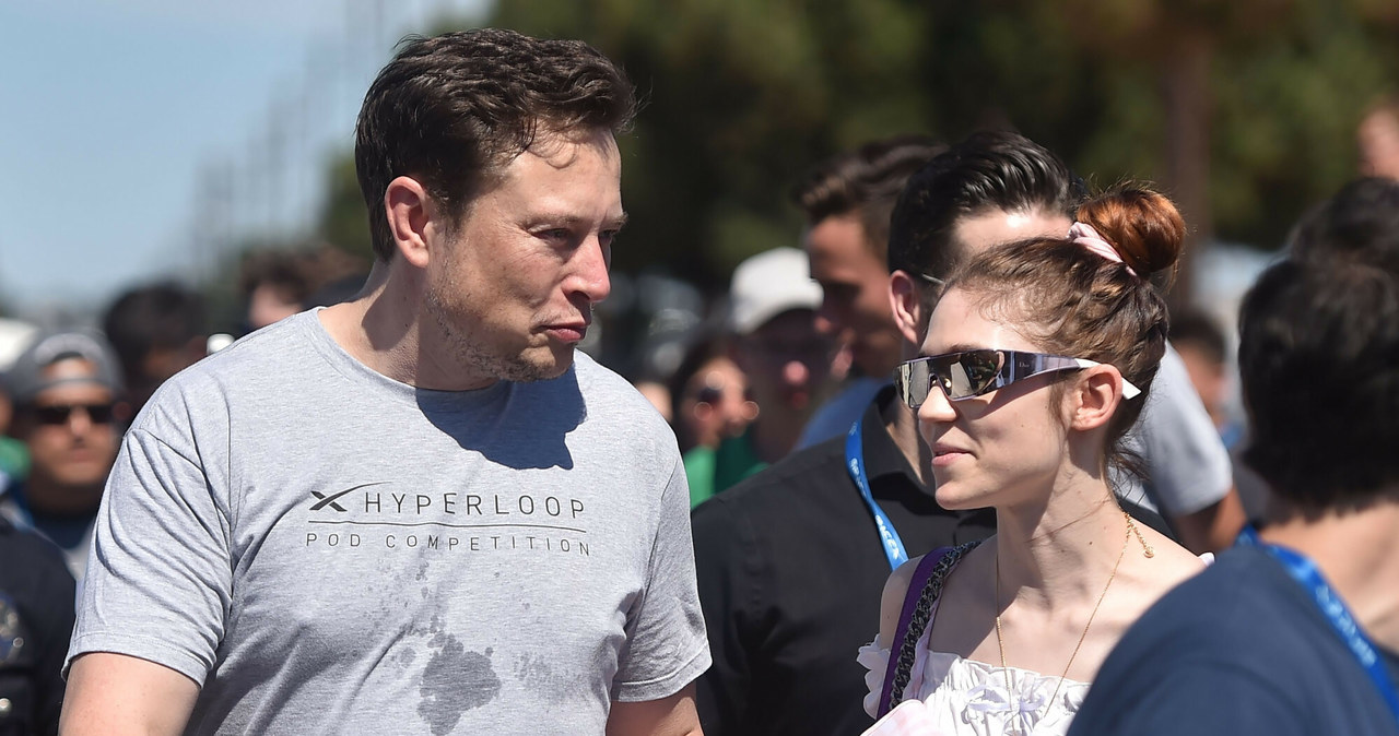 Elon Musk i Grimes /AFP / East News /East News