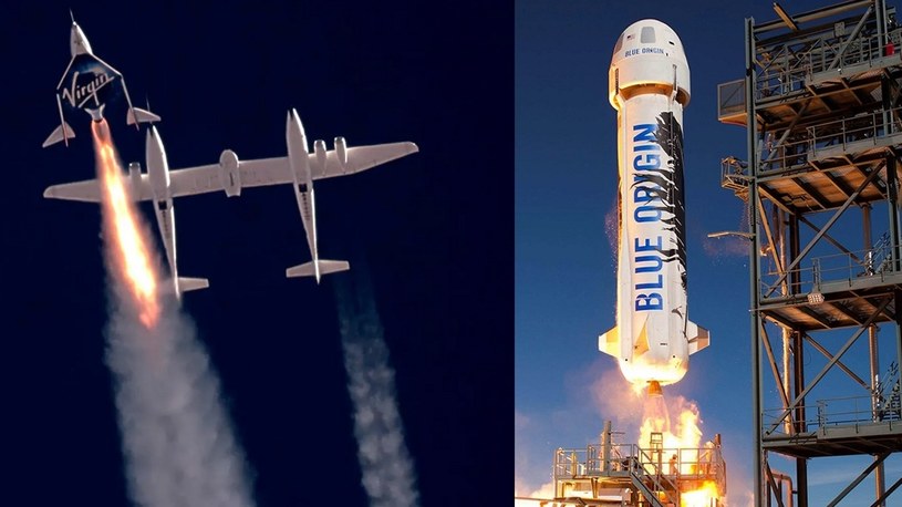Elon Musk, Jeff Bezos i Richard Branson pokazali, że USA rządzi w kosmosie /Geekweek