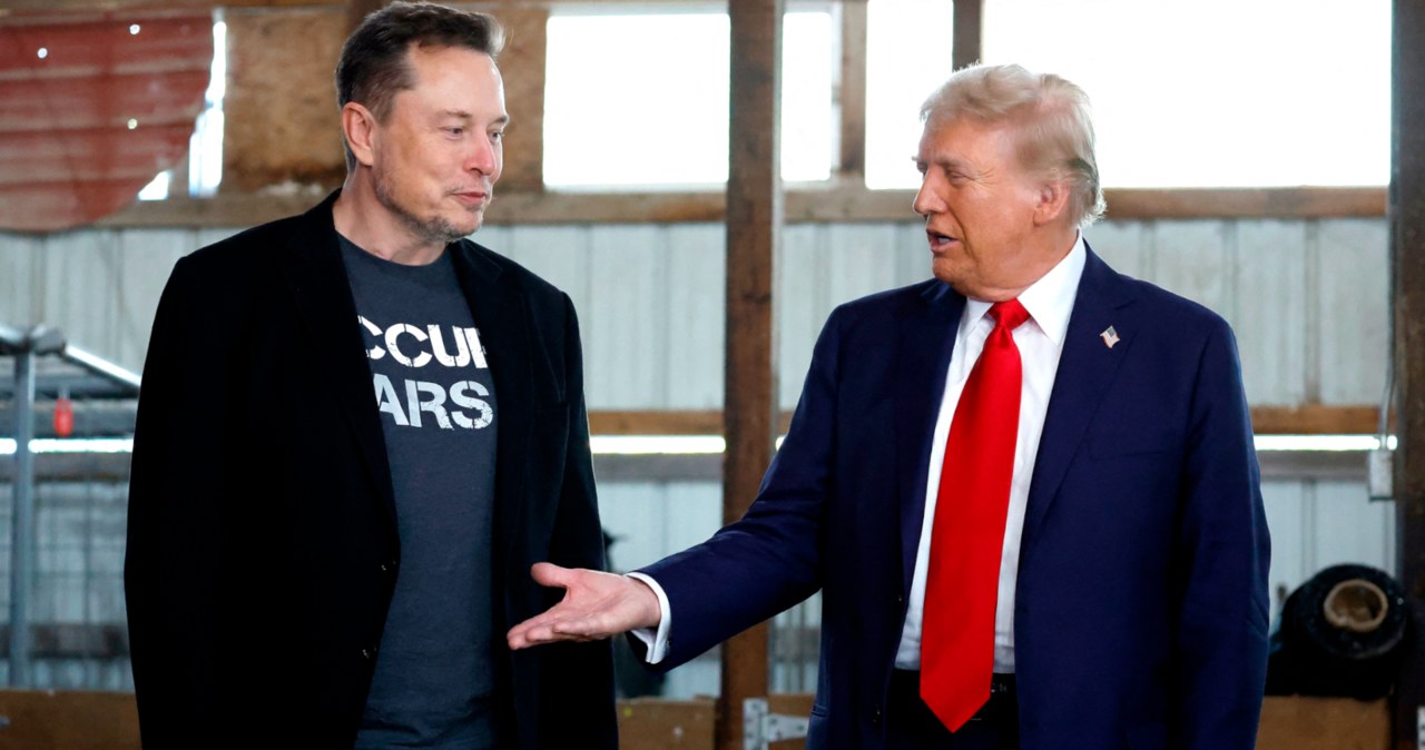 Elon Musk może spaść ze świecznika Donalda Trumpa /Anna Moneymaker / GETTY IMAGES NORTH AMERICA / Getty Images via AFP /AFP