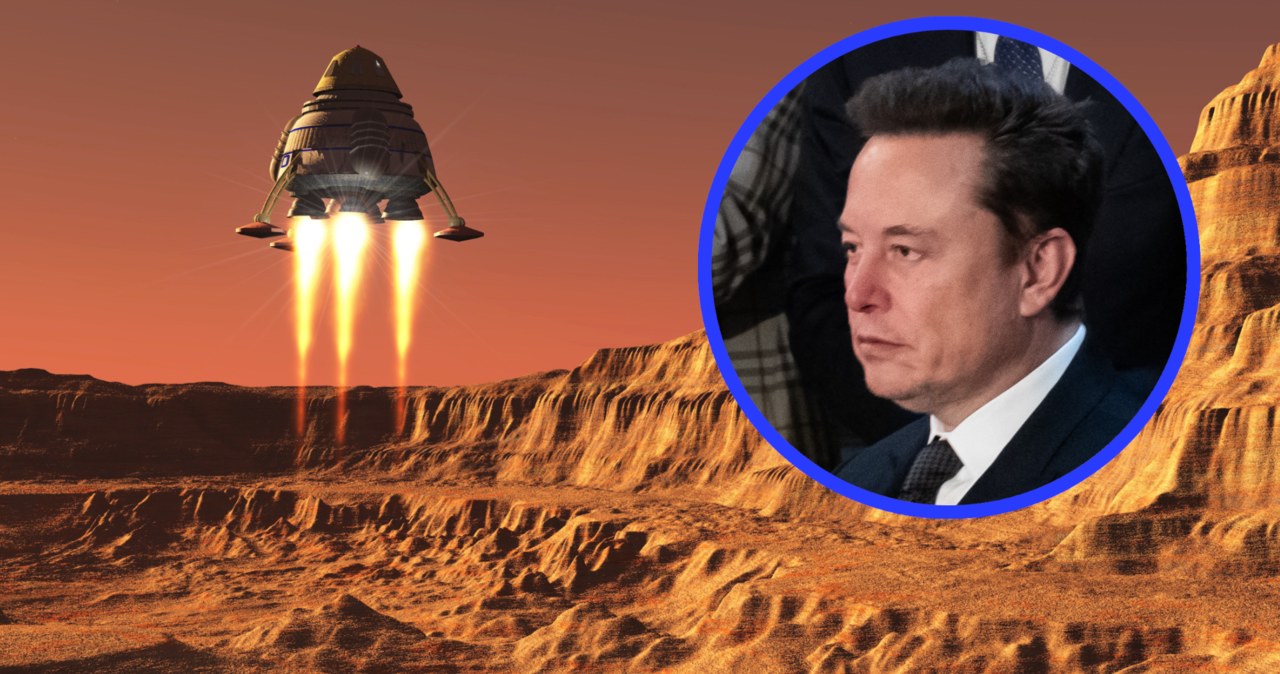 Elon Musk nie dożyje kolonizacji Marsa? /123RF/PICSEL