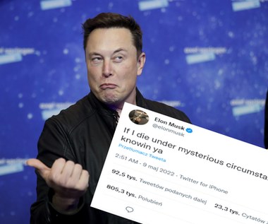 Elon Musk nie wyklucza, że "umrze w zagadkowych okolicznościach"