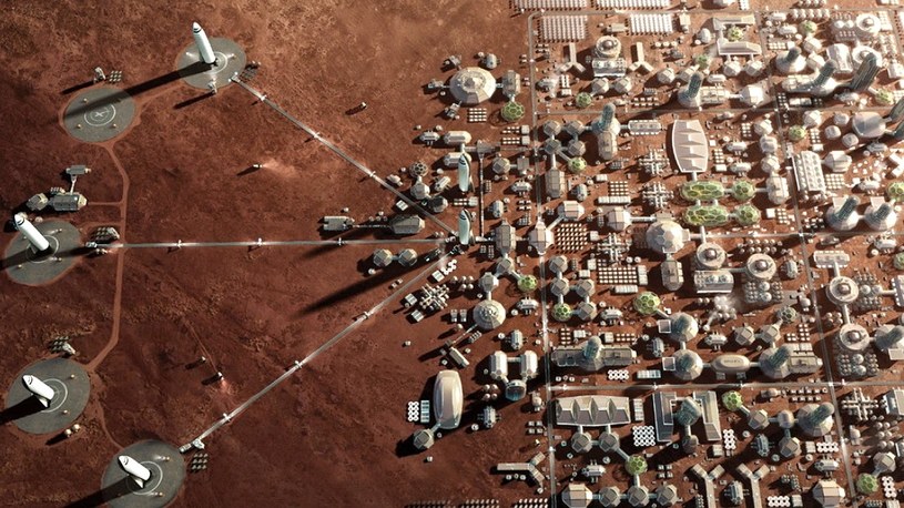 Elon Musk: Pierwsi ludzie pojawią się na Marsie w 2026 roku. Polecą tam Starshipem /Geekweek