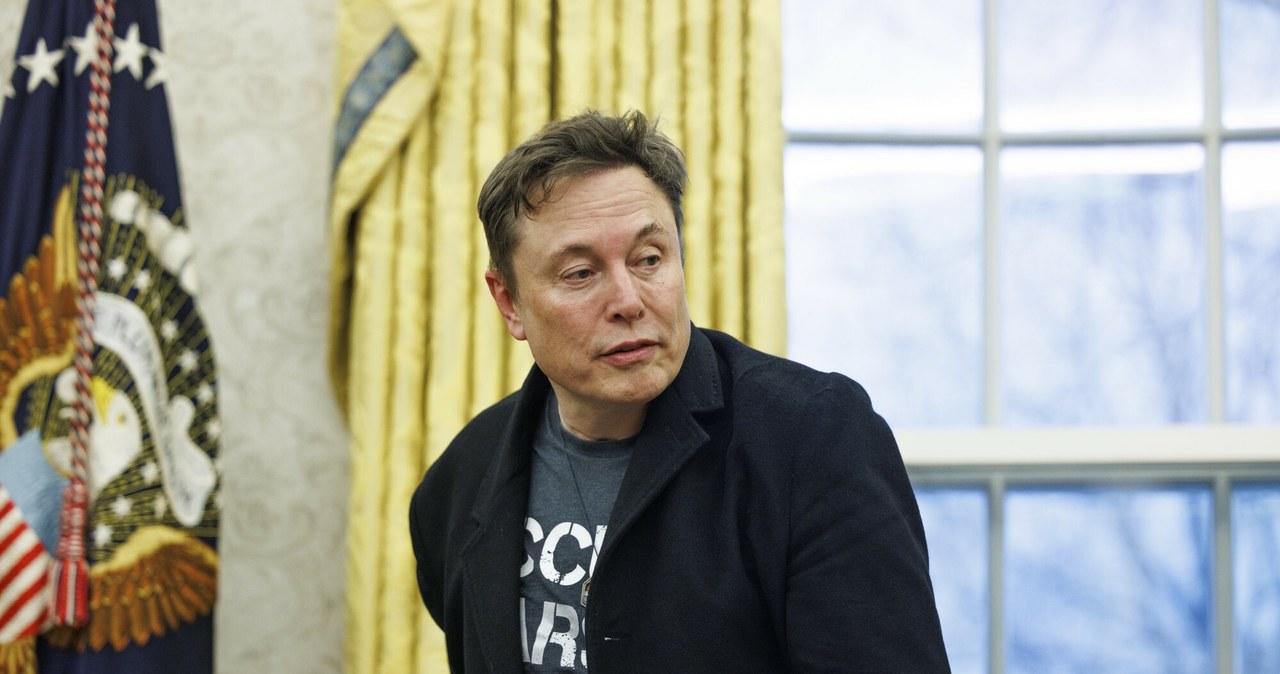 Elon Musk pokłócił się z Donaldem Trumpem. /Aaron Schwartz/Cover Images/East News /East News