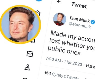 Elon Musk testuje własne konto na Twitterze. Przez 24 godziny będzie prywatne