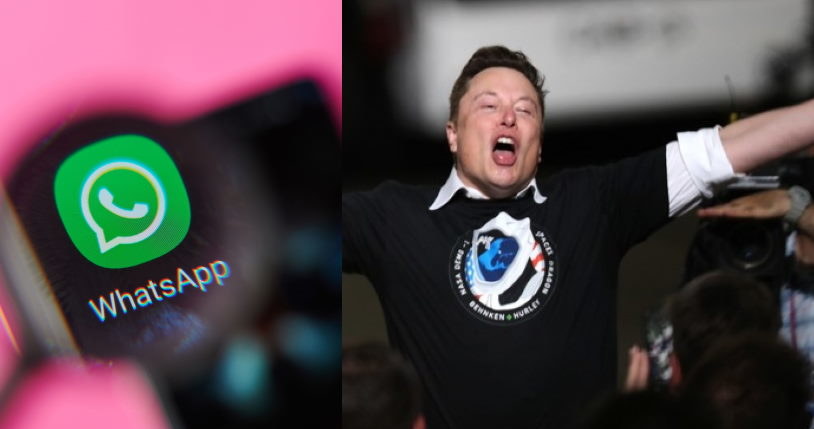 Elon Musk zachęca do opuszczenia WhatsAppa na rzecz Signal /AFP