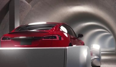Elon Musk zaprezentował film z przejażdżki po podziemnym tunelu Loop