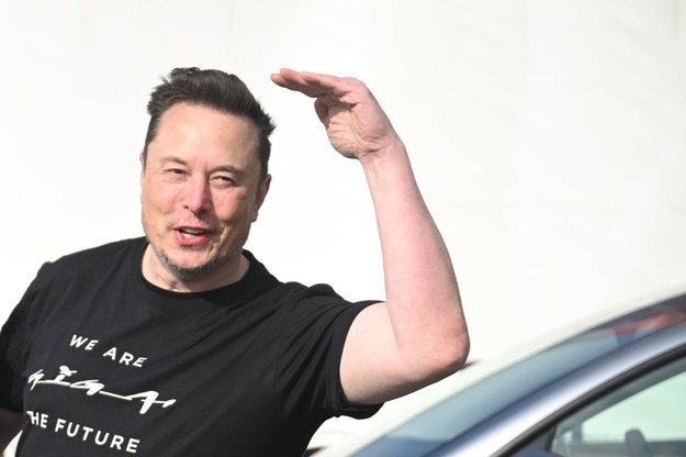 Elon Musk /Carsten Koall /PAP/DPA