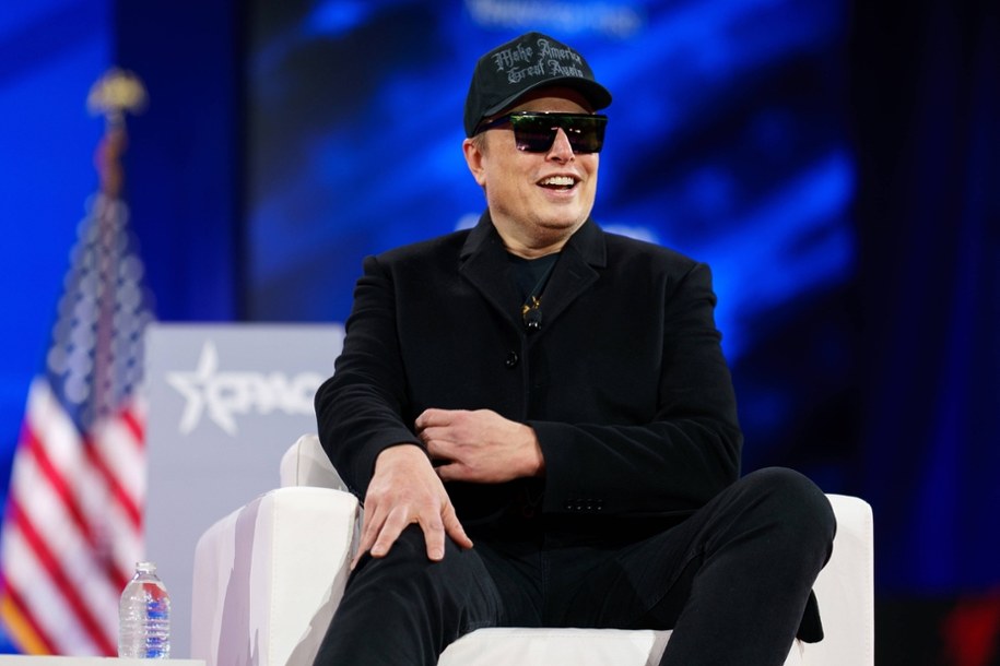 Elon Musk /WILL OLIVER / POOL /PAP/EPA