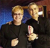Elton John i Alessandro Safin /