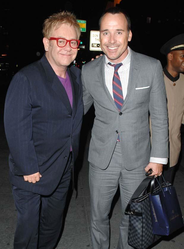 Elton John i David Furnish &nbsp; /Splashnews