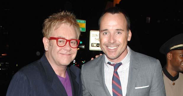 Elton John i David Furnish &nbsp; /Splashnews