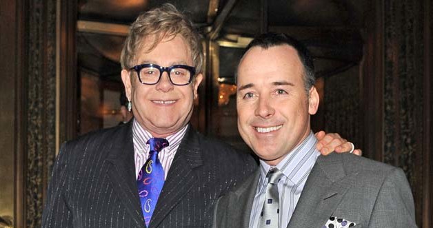 Elton John i David Furnish &nbsp; /Splashnews