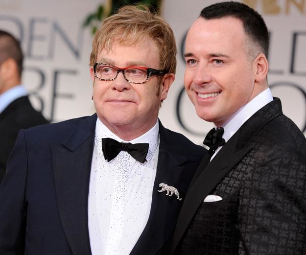 Elton John i David Furnish chcą chronić Zachary'ego - fot. Frazer Harrison /Getty Images/Flash Press Media