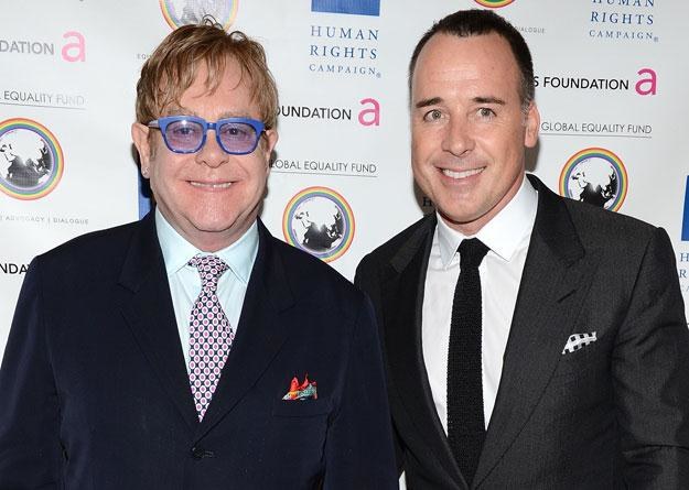 Elton John i David Furnish chcieli mieć drugie dziecko fot. Michael Kovac /Getty Images/Flash Press Media