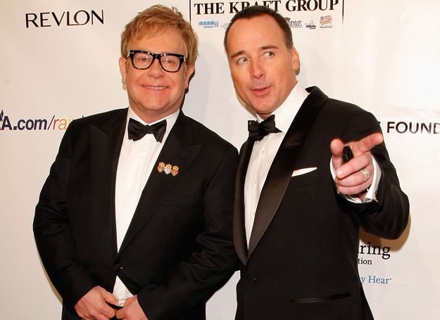 Elton John i David Furnish są parą od 1993 roku - fot. Jemal Countess /Getty Images/Flash Press Media