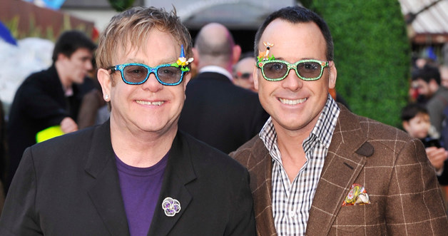 Elton John i David Furnish /Gareth Cattermole /Getty Images