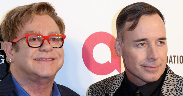 Elton John i David Furnish /Frederick M. Brown /Getty Images