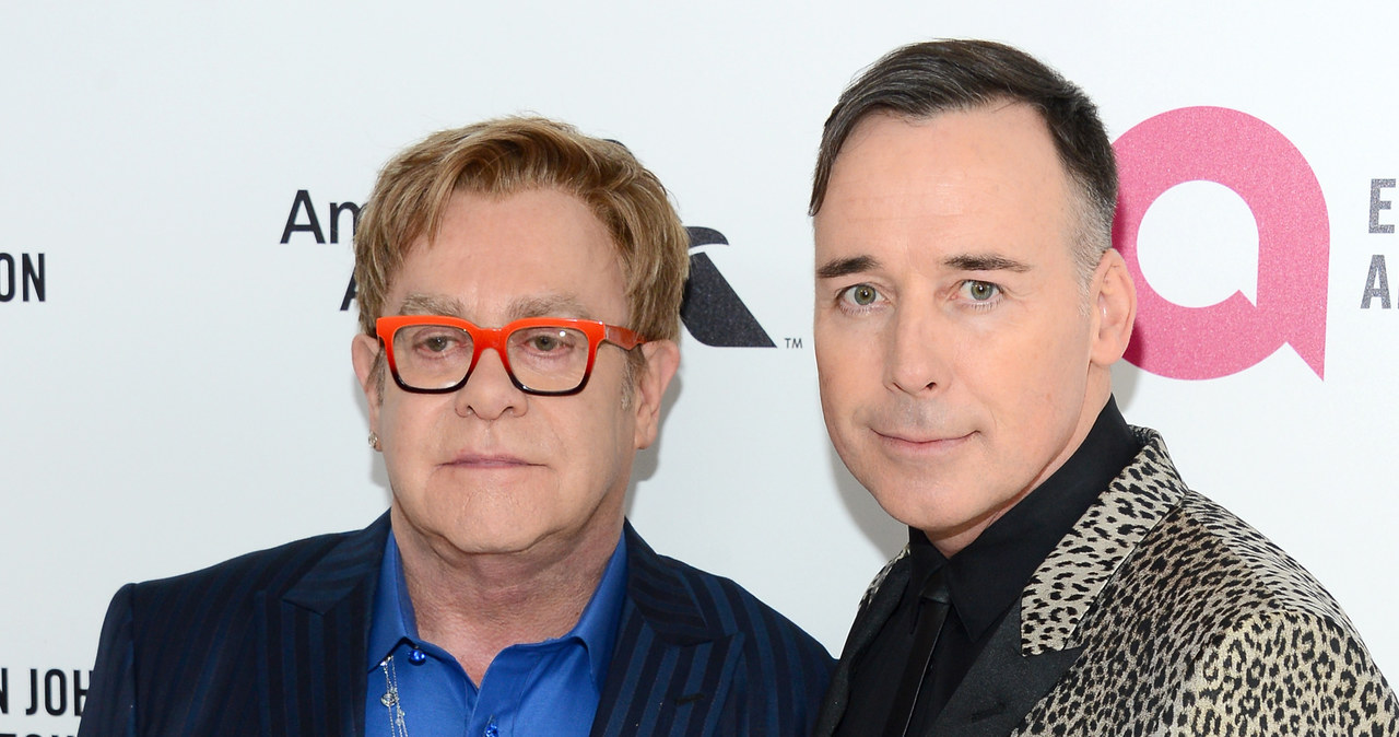 Elton John i David Furnish /Mark Davis /Getty Images