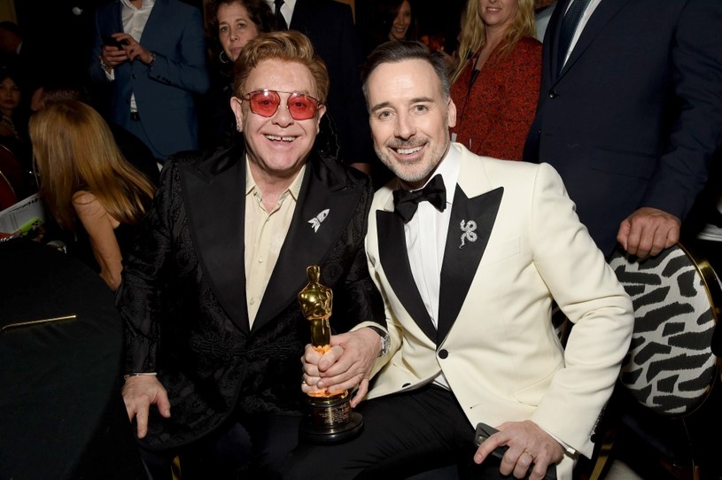 Elton John i jego partner, David Furnish /Michael Kovac /Getty Images