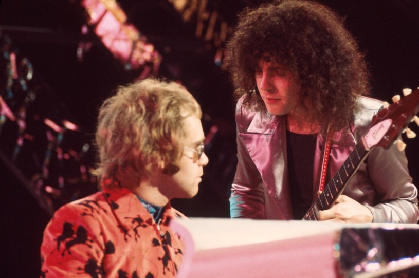 Elton John i Mark Bolan /Michael Putland /Getty Images