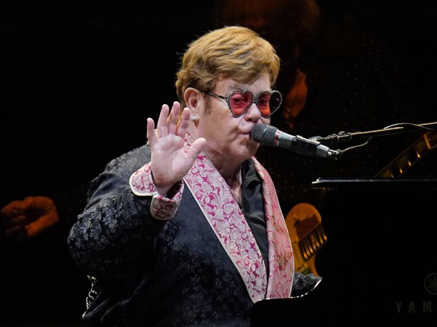Elton John na koncercie w Sztokholmie w lipcu 2023 roku /YUI MOK /PAP/PA