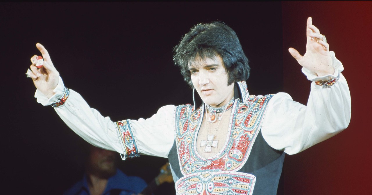 Elvis, 1975 r. /Steve Morley/Redferns /Getty Images