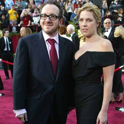 Elvis Costello i Diana Krall /arch. AFP