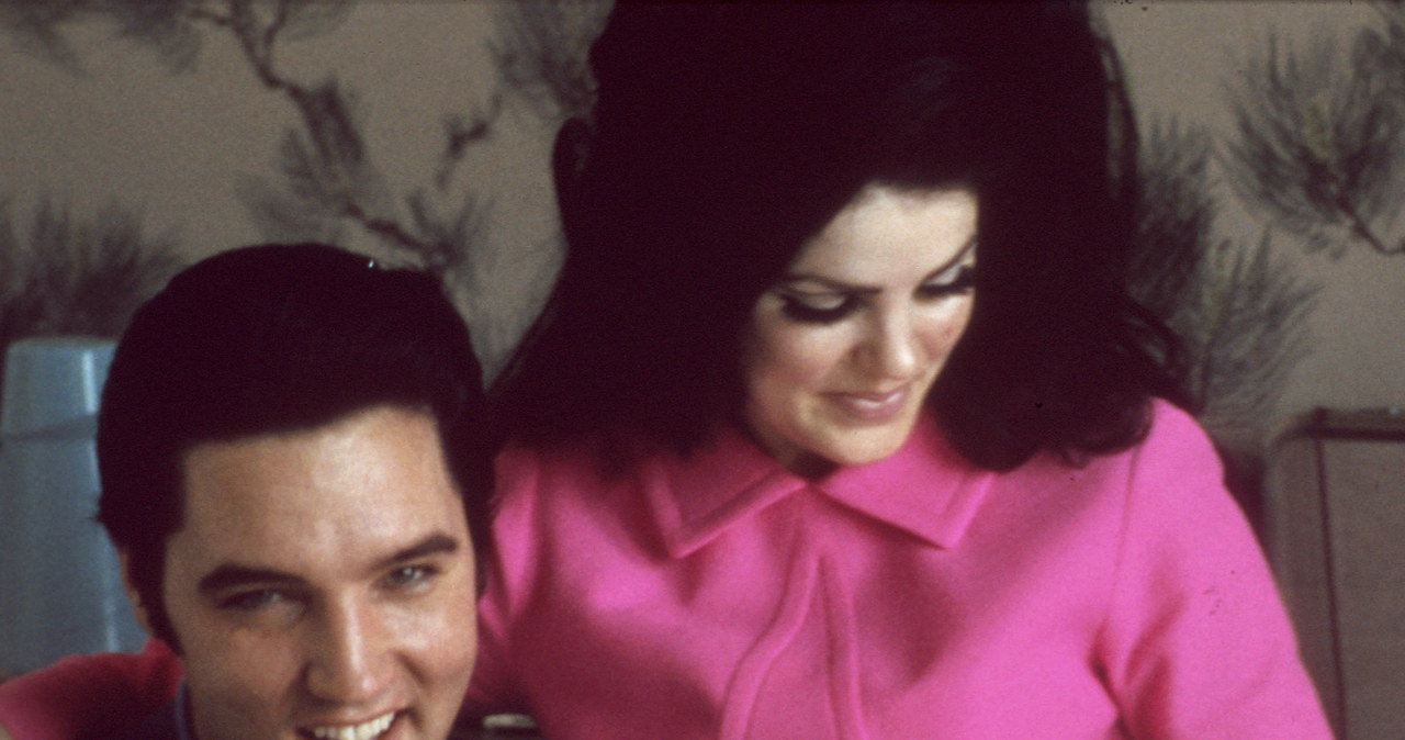 Elvis Presley, Priscilla Beaulieu Presley i Lisa Marie Presley /Michael Ochs Archives /Getty Images