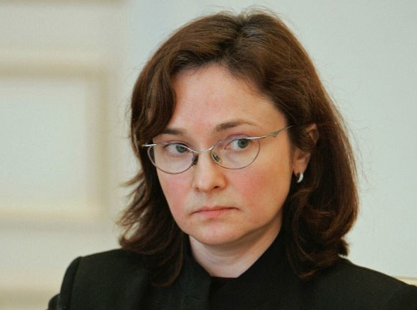 Elwira Nabiulina, szefowa Banku Centralnego Rosji /AFP