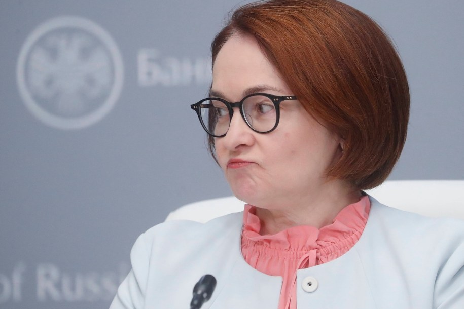 Elwira Nabiullina /MAXIM SHIPENKOV    /PAP/EPA