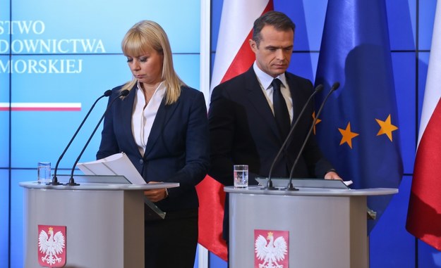 Elżbieta Bieńkowska i Sławomir Nowak /PAP/Rafał Guz /PAP