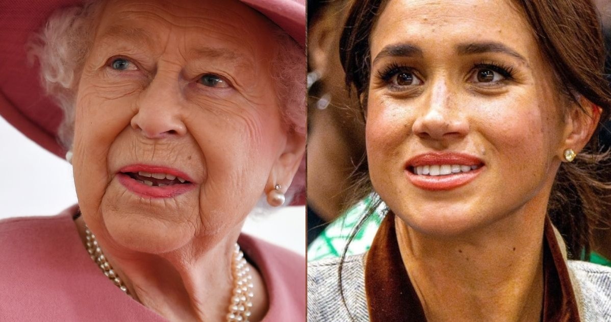 Elżbieta II, Meghan Markle /MISC/Backgrid/East News/ WPA Pool / Pool /Getty Images