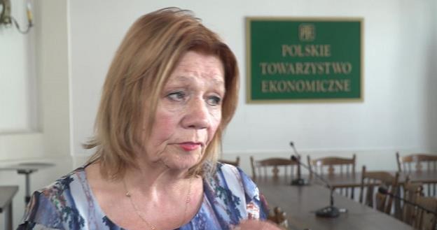 Elżbieta Mączyńska, prezes Polskiego Towarzystwa Ekonomicznego /Newseria Biznes