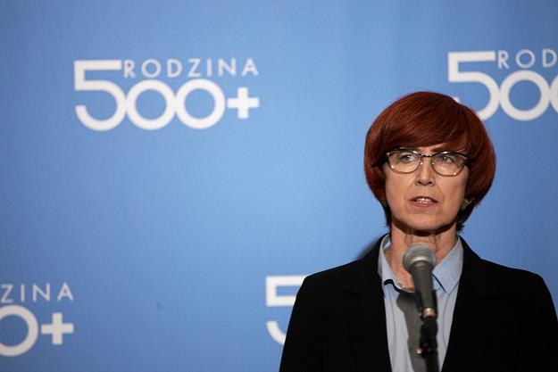 Elżbieta Rafalska, minister rodziny. Fot. Sławomir Kamiński /AGENCJA GAZETA