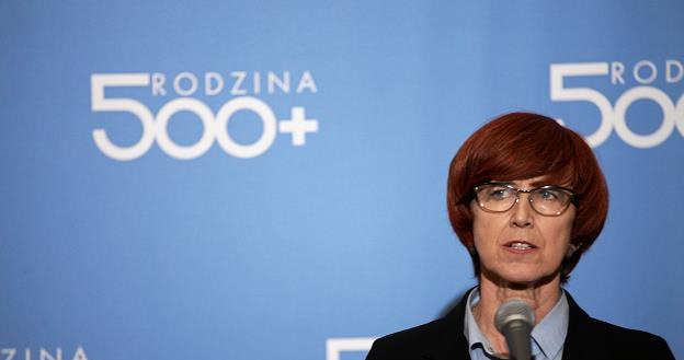 Elżbieta Rafalska, minister rodziny. Fot. Sławomir Kamiński /AGENCJA GAZETA