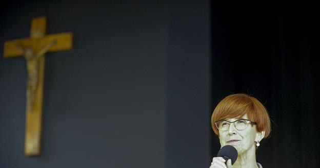 Elzbieta Rafalska, minister rodziny, pracy i polityki społecznej. Fot. Piotr Kamionka /Reporter