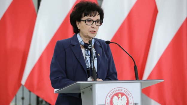 Elżbieta Witek / 	Leszek Szymański    /PAP