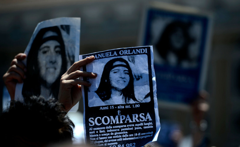 Emanuela Orlandi zaginęła w 1983 roku /FILIPPO MONTEFORTE / AFP /East News
