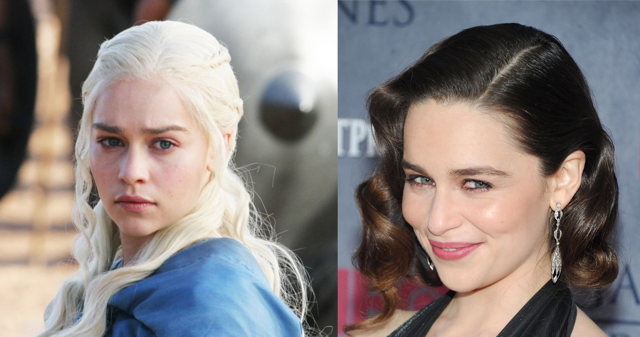 Emilia Clarke: Ekranowy wizerunek 28-letniej gwiazdy jest inspiracją dla milionów kobiet. Na YouTubie można np. znaleźć dziesiątki filmów pokazujących, jak zrobić w domu makijaż Daenerys Targaryen /Jamie McCarthy/ HBO /Getty Images