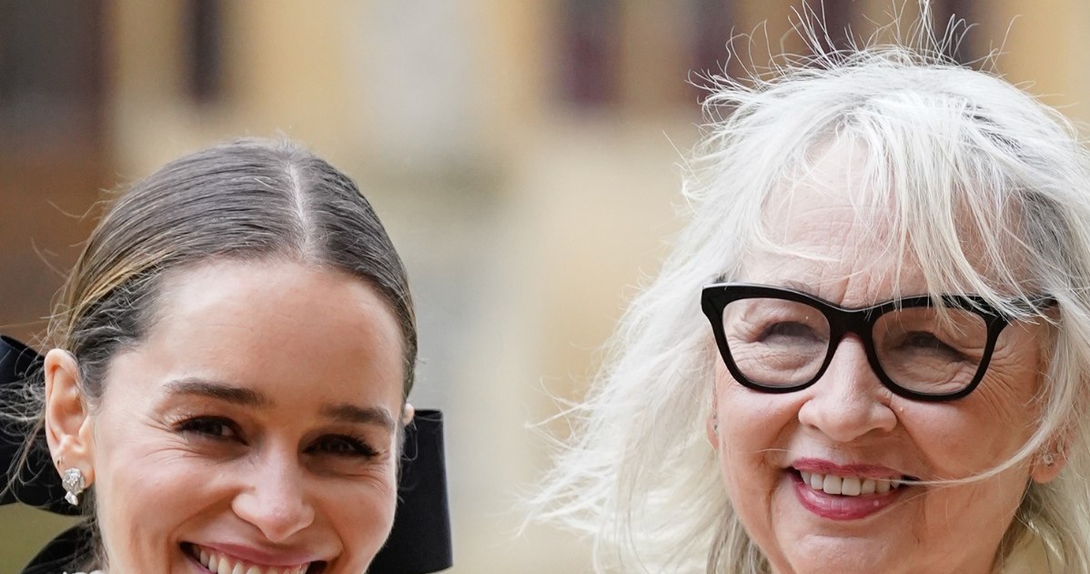 Emilia Clarke, Jennifer Clarke - założycielki organizacji charytatywnej zostały uhonorowane Orderem /Andrew Matthews - Pool/Getty Images /Getty Images