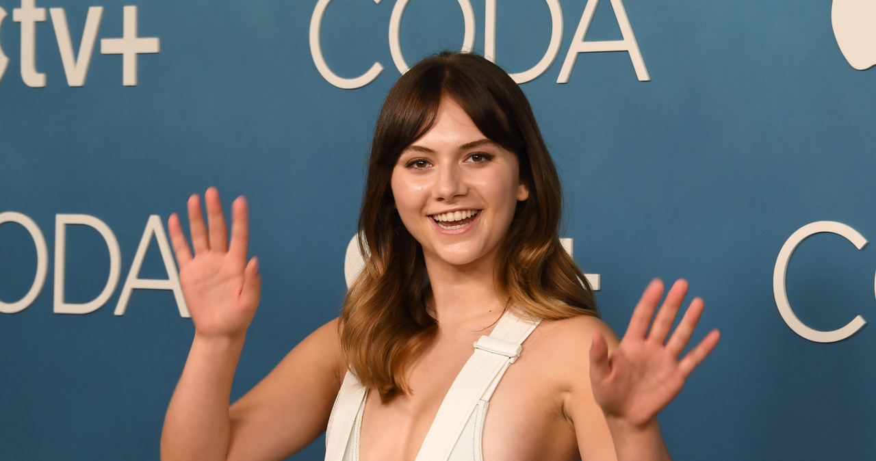 Emilia Jones - gwiazda filmu "CODA" /Jon Kopaloff/WireImage /Getty Images