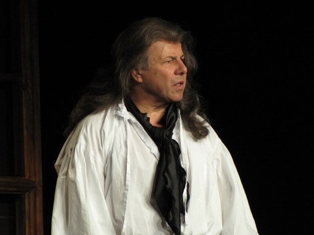 Emilian Kamiński jako Don Juan, zdjęcie z próby, fot.Katarzyna Sobiechowska-Szuchta /Katarzyna Sobiechowska-Szuchta /RMF FM
