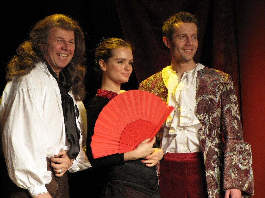 Emilian Kamiński, Maria Niklińska i Przemysław Cypryański, fot.Katarzyna Sobiechowska-Szuchta