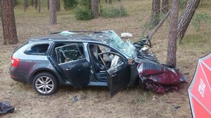 Emilianowo: Tragiczny wypadek. Trzy osoby zginęły, dwie zostały ranne