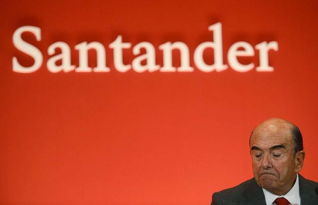 Emilio Botin, dyrektor Santandera /AFP