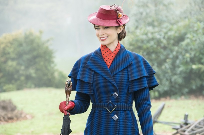 Emily Blunt w filmie "Mary Poppins powraca" /Jay Maidment/Everett Collection /East News