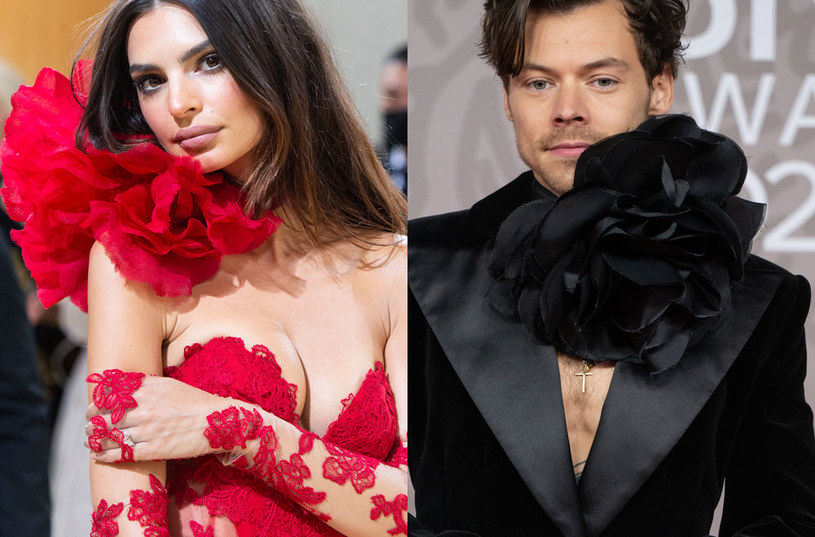 Emily Ratajkowski i Harry Styles /Lexie Moreland/WWD/Penske Media, Samir Hussein/WireImage /Getty Images